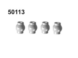 004-50113 50113 Kogelkop 11mm 4 stuks